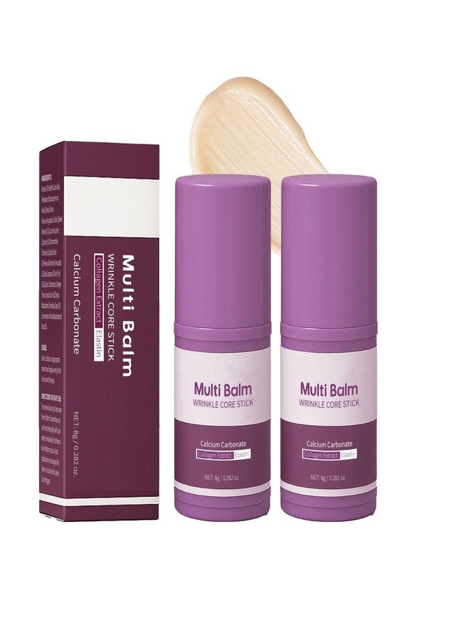Baorder 2 Pcs Hydrating Multi Balm Stick,Collagen Moisturizing Stick,Moisturizing Cream with Vitamin E,Suitable for Eyes, Face, Neck, All Skin Types - Image 1